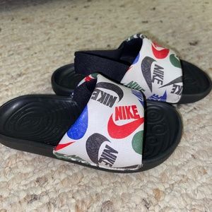 Multi color toddler size 8 slides